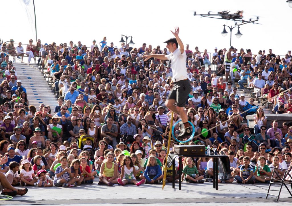 Una de las actuaciones del último Festival Mueca en Puerto de la Cruz