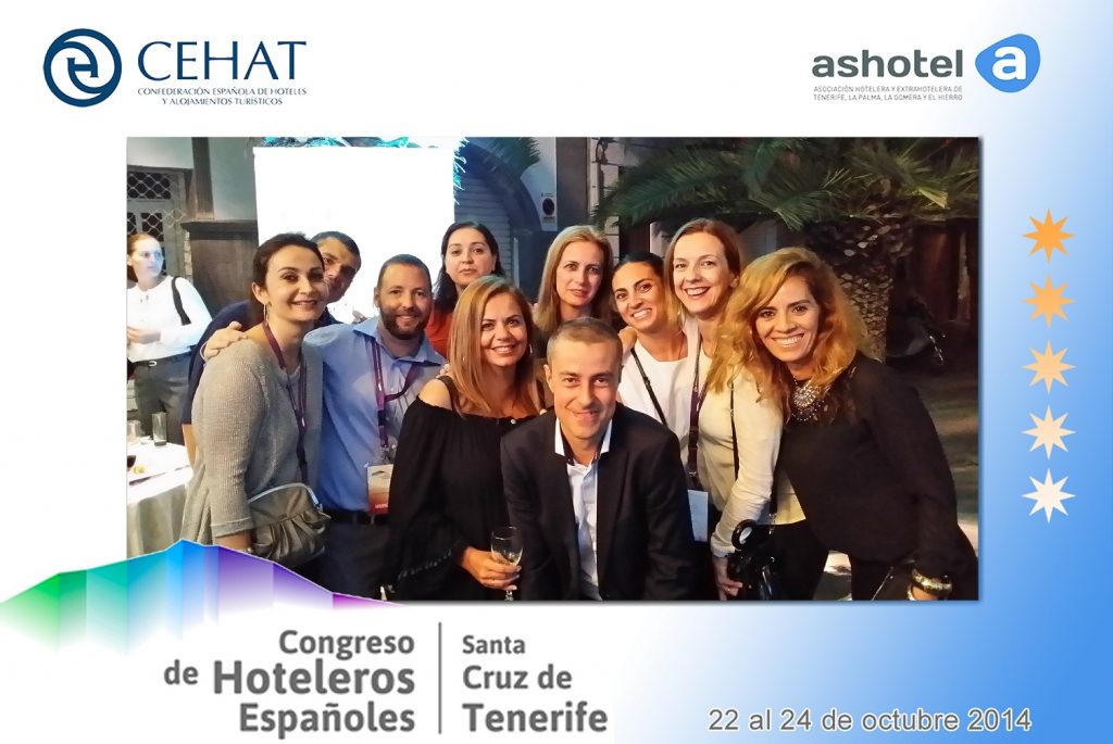 Ashotel en el photocall del Congreso Hotelero