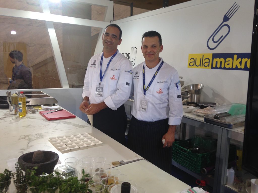 Juan Carlos Clemente, vicepresidente de Asyre y Miguel Barrera, colaborador de Juan Carlos Clemente