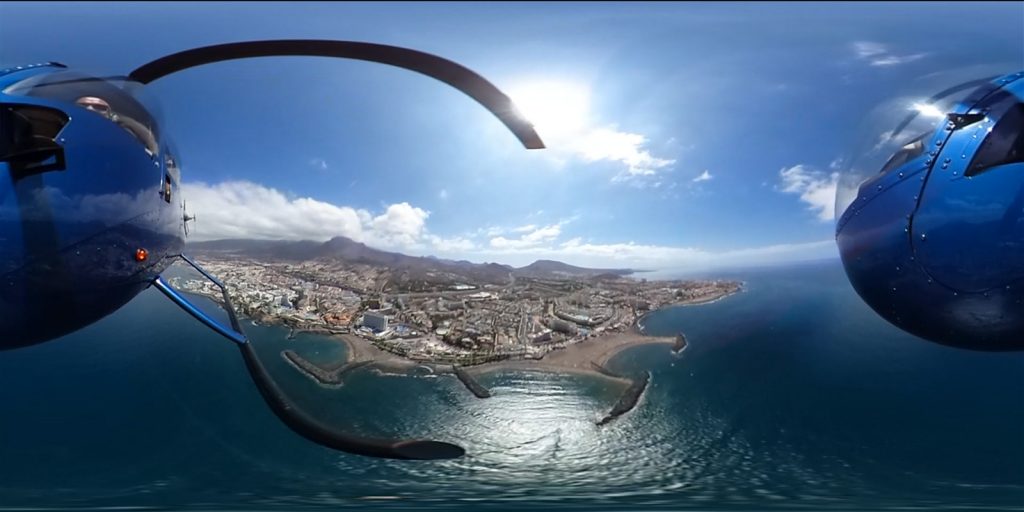 Realidad virtual en altos vuelos en Tenerife