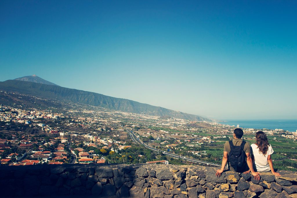 Mirador de humboldt La Orotava, Tenerife